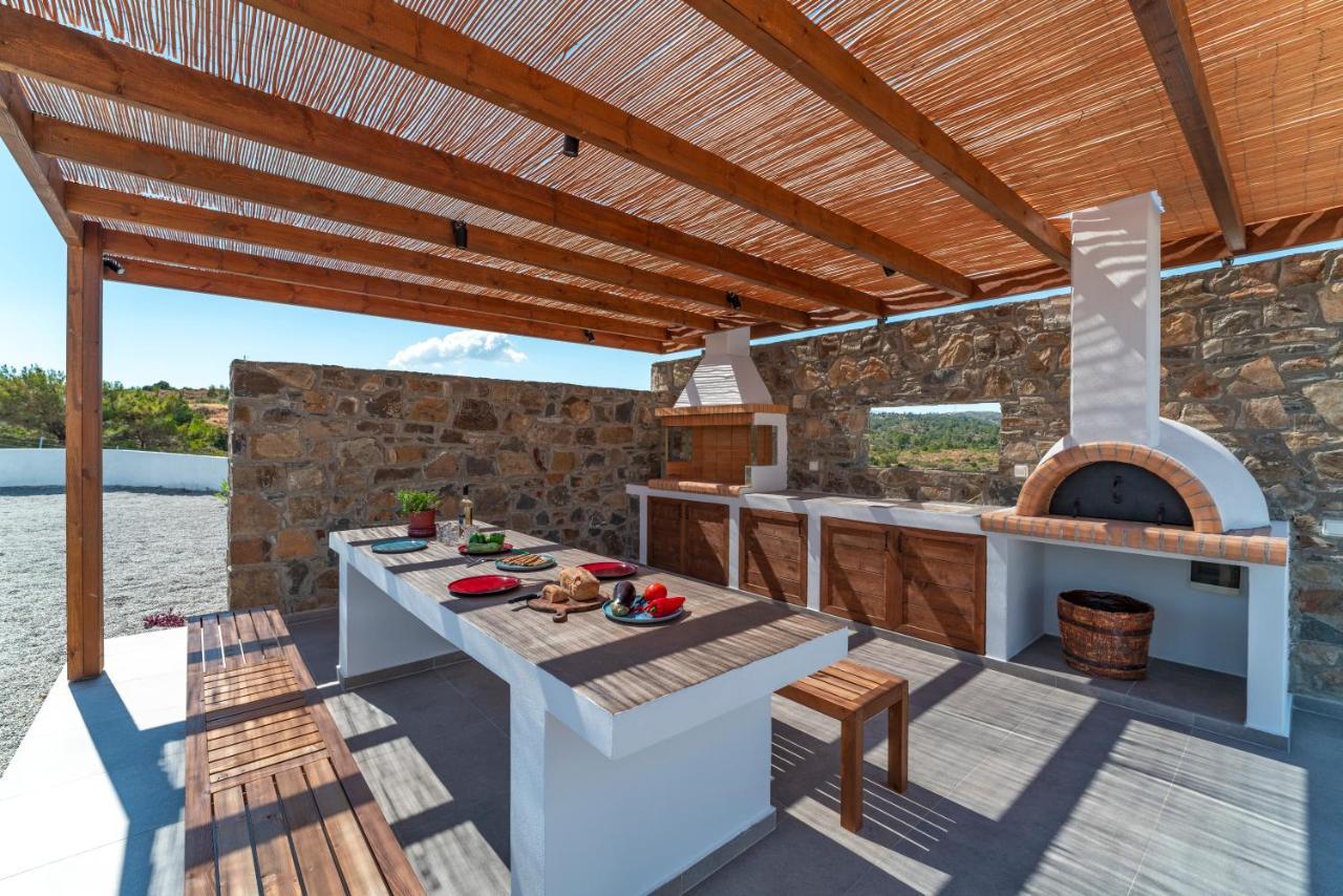 Terra D'Oro Sea View Villa With Private Pool 吉奥塔略 外观 照片