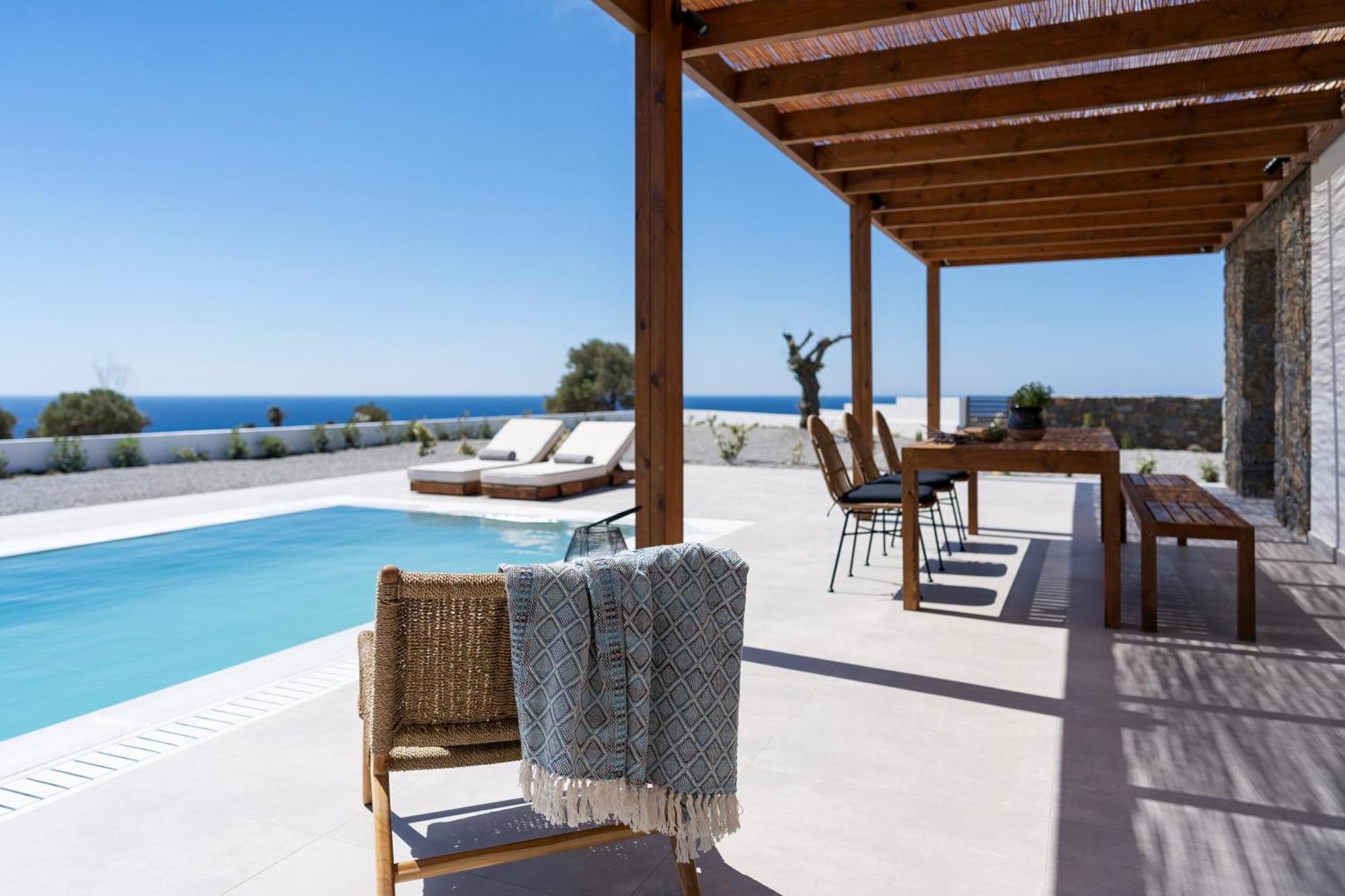 Terra D'Oro Sea View Villa With Private Pool 吉奥塔略 客房 照片
