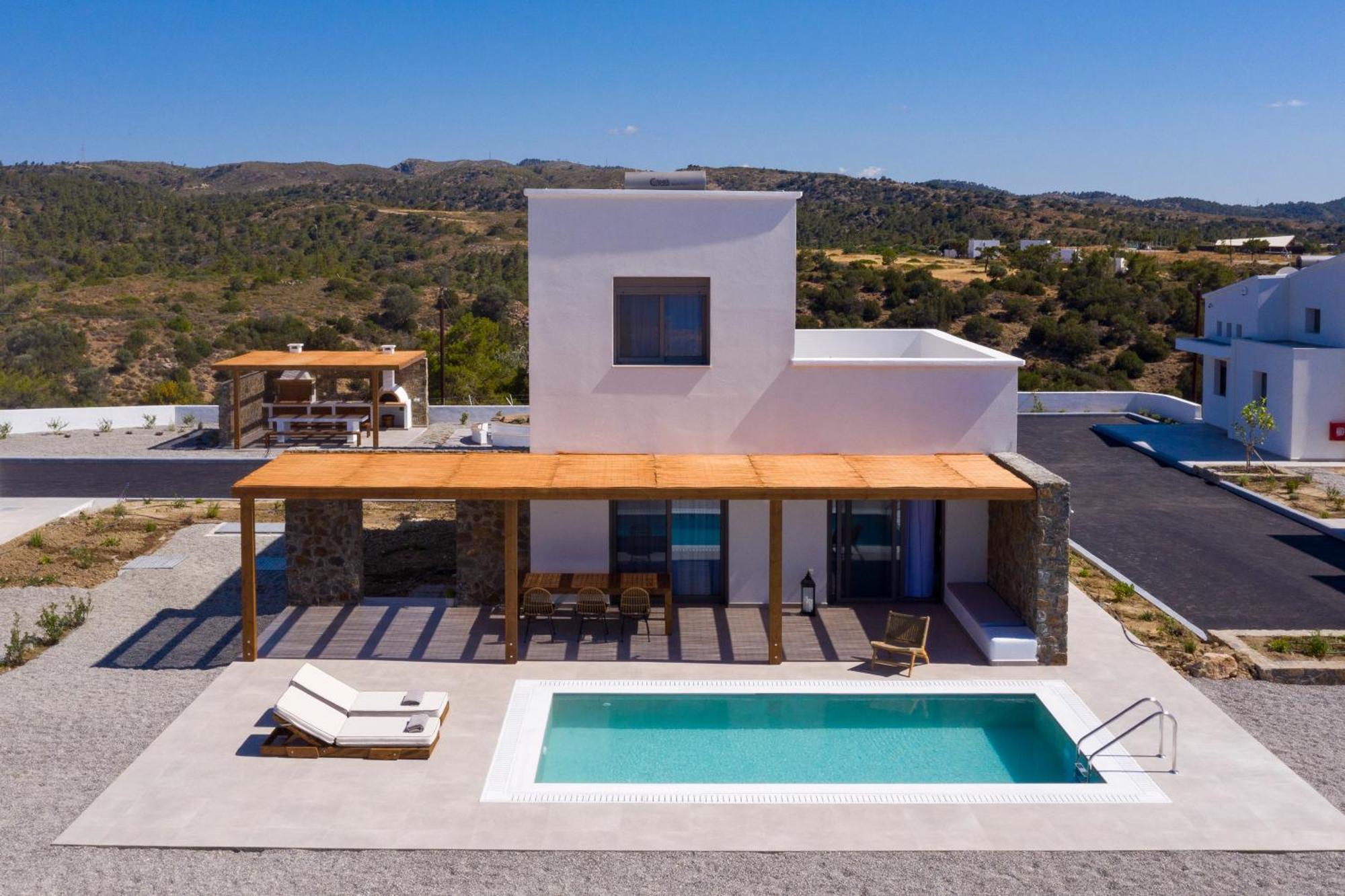 Terra D'Oro Sea View Villa With Private Pool 吉奥塔略 客房 照片